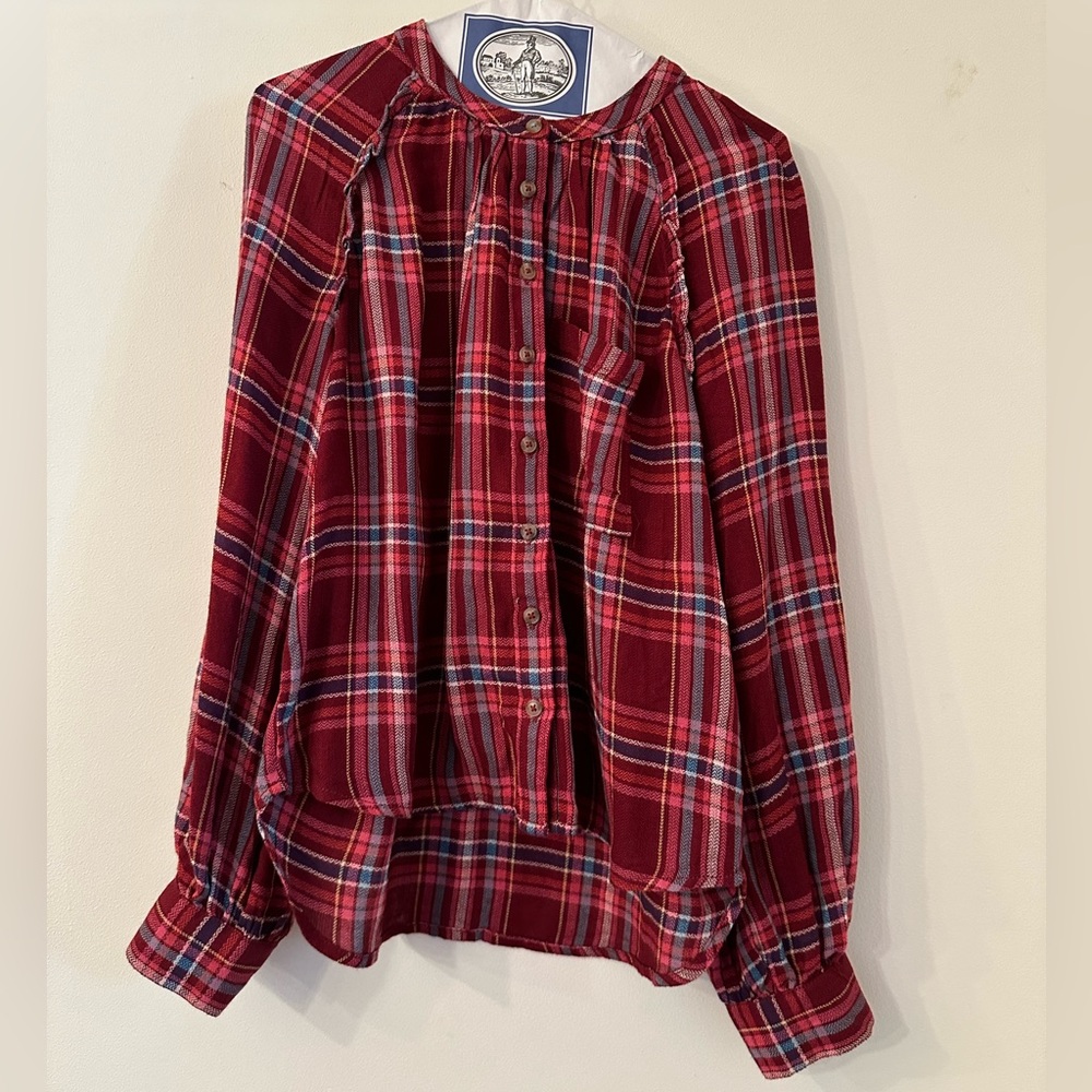 Pilcro for Anthropologie button up shirt